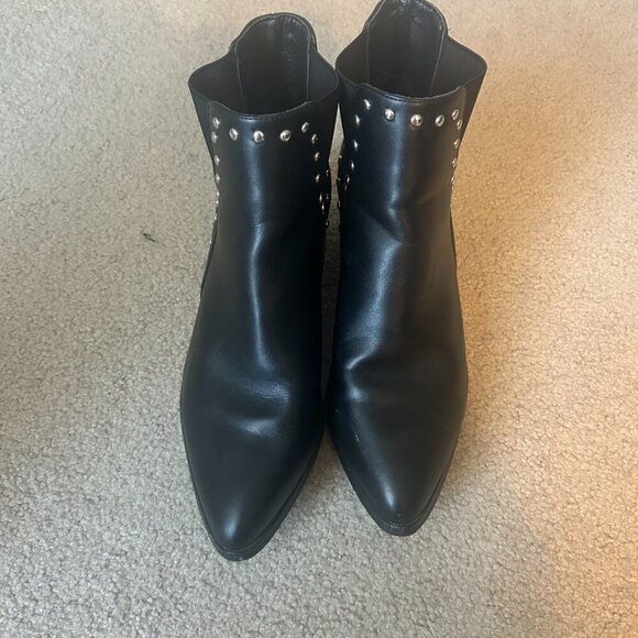 Black studded boots - Picture 2 of 5